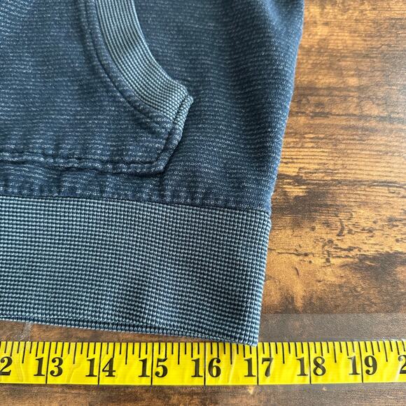 Trinity Collective Mens Hoodie Sweatshirt Medium Blue Full Zip Loungewear - Picture 6 of 9